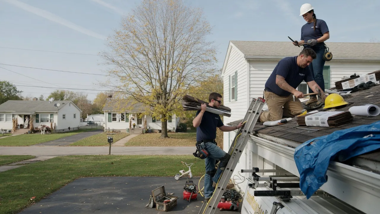 Local Roofing Contractors in Ewing, IL near me